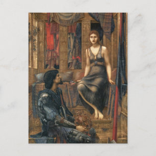 Koning Cophetua en het bedelmeisje Briefkaart