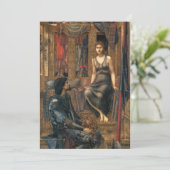 Koning Cophetua en het bedelmeisje Kaart (Staand voorkant)