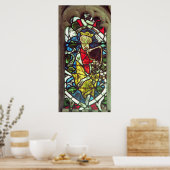 Koning David, 14e eeuw Poster (Keuken)