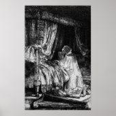 Koning David gebed, 1652 Poster (Voorkant)