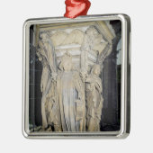 Koning David geflankeerd door Mozes en Jeremiah Metalen Ornament (Links)