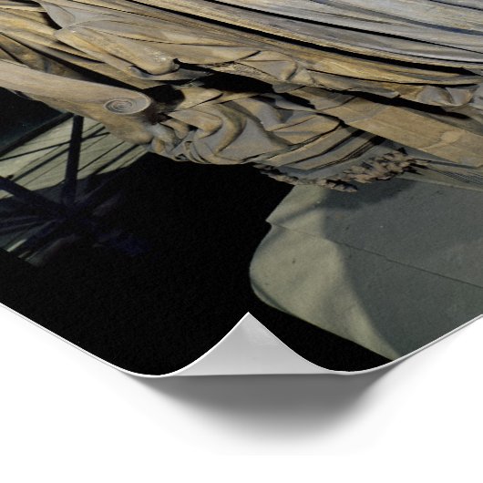 Koning David geflankeerd door Mozes en Jeremiah Poster (Hoek)