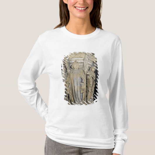 Koning David geflankeerd door Mozes en Jeremiah T-shirt (Voorkant)