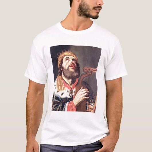 Koning David (panel) T-shirt (Voorkant)