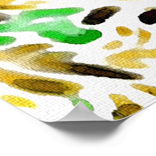 Koning David's Dance Poster (Hoek)