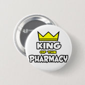 Koning der Apotheek Ronde Button 5,7 Cm (Voorkant /achterkant)