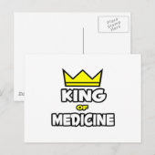 Koning der Geneeskunde Briefkaart (Voorkant / Achterkant)