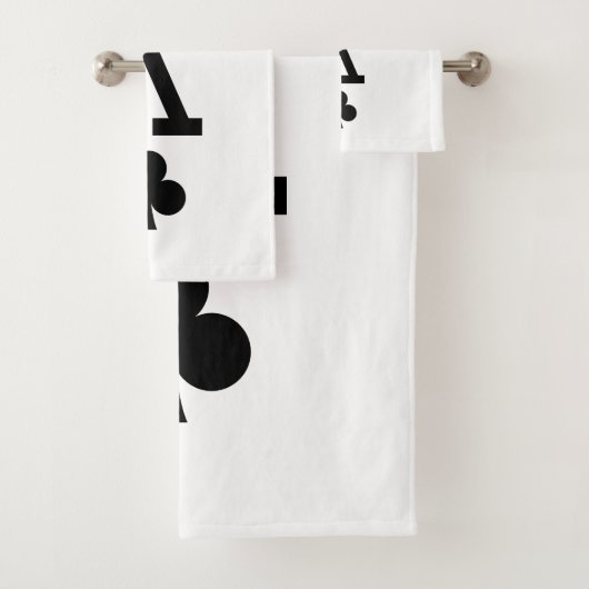 Koning der kaarten bad handdoek (Insitu)