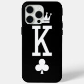 Koning der kaarten Case-Mate iPhone case (Achterkant)