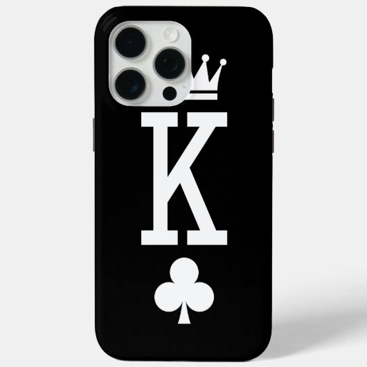 Koning der kaarten Case-Mate iPhone case (Achterkant)