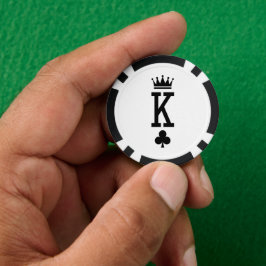Koning der kaarten poker chips
