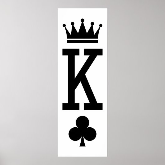 Koning der kaarten poster (Voorkant)