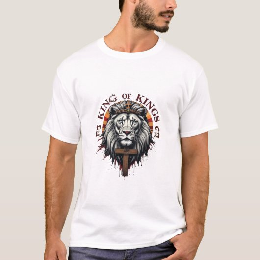Koning der Koningen Christelijk T-Shirt (Voorkant)