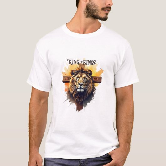 Koning der Koningen Christelijk T-shirt (Voorkant)