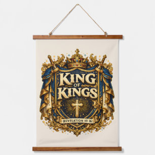 Koning Der Koningen Koninklijke Kam Wall Hanging Hangend Wandkleed