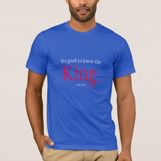 Koning der Koningen T-shirt (Voorkant)