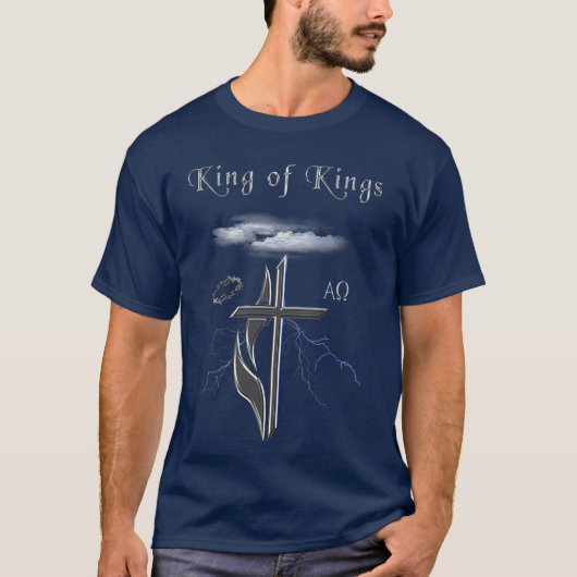 koning der koningen t-shirt (Voorkant)