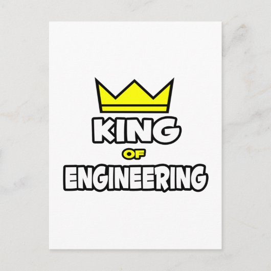 Koning der Techniek Briefkaart (Voorkant)