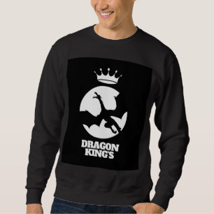 Koning Draak Kroon Fantasy Draak Trui