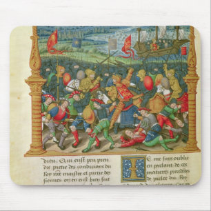 Koning Edward III Waging War in the Battle of Muismat