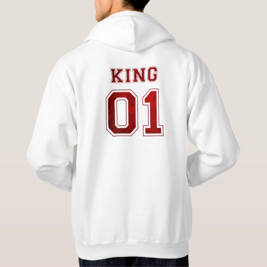 Koning en Koningin 01 Hoodie (Achterkant)