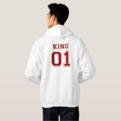 Koning en Koningin 01 Hoodie (Achterkant volledig)
