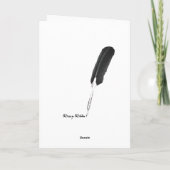 Koning en Koningin Anniversary Wenskaart Kaart (Achterkant)