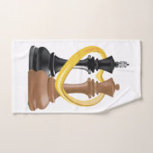 Koning en koningin bad handdoek (Handdoek)