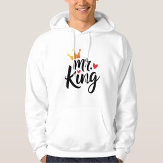 Koning en koningin koppel hoodie | Overeenkomende