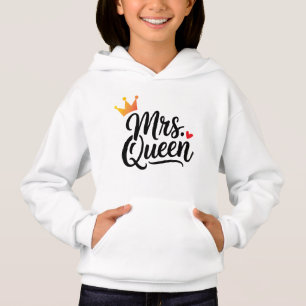 Koning en koningin koppel hoodie   Overeenkomende 