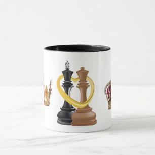 Koning en koningin mok