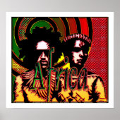 Koning en koningin poster (Voorkant)