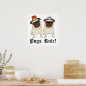 Koning en koningin Posters en Prints (Keuken)