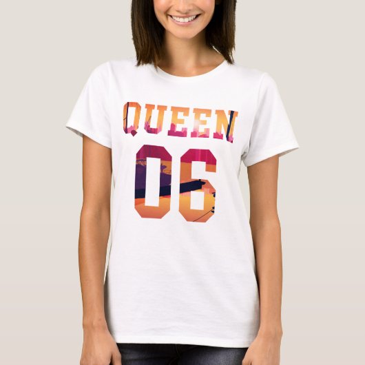 Koning en koningin samen sinds 2006 t-shirt (Voorkant)