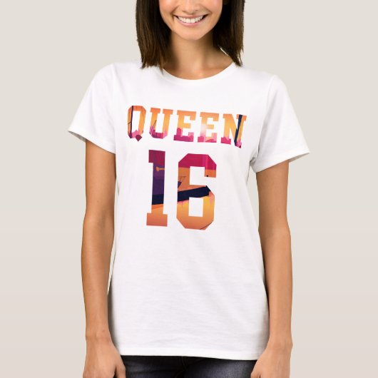 Koning en koningin samen sinds 2016 t-shirt (Voorkant)