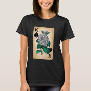 Koning en koningin schedel - 12 Kaart hartsdoornha T-shirt