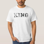 Koning en koningin shirten t-shirt (Voorkant)