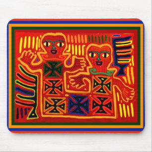 Koning en koningin van de deelstaat muismat