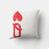 Koning en koningin van harten die kaarten spelen kussen (Achterkant)