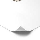 Koning en koningin van hartenleeuwen poster (Hoek)