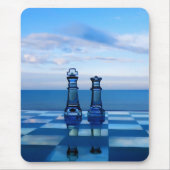 Koning en koningin van het glas. muismat (Voorkant)