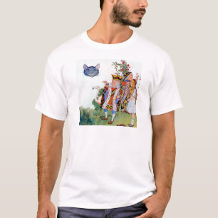 Koning en koningin van het hart, Alice en de Chesh T-shirt