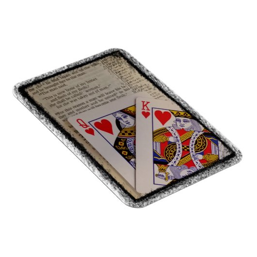 Koning en koningin van het hart Genesis Bijbelcita Magneet (Rechterzijde)