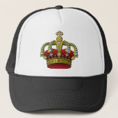 Koning en koninginnen trucker pet (Voorkant)