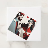 Koning en Koningskoningin Bedankjes Labels (In situ)