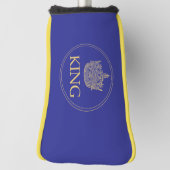 Koning en Kroonkoninklijk Embleem (nieuwe versie) Golfheadcover (Draai 90)