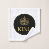 Koning en Kroonkoninklijk emblem Bad Handdoek (Wasdoekje)