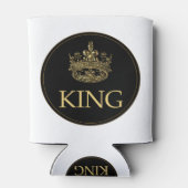 Koning en Kroonkoninklijk emblem Blikjeskoeler (Achterkant)