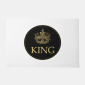 Koning en Kroonkoninklijk emblem Deurmat (Voorkant)