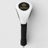 Koning en Kroonkoninklijk emblem Golfheadcover (Voorkant)